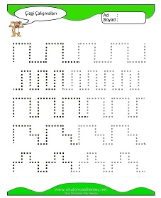 Çizgi Çalışma Sayfaları